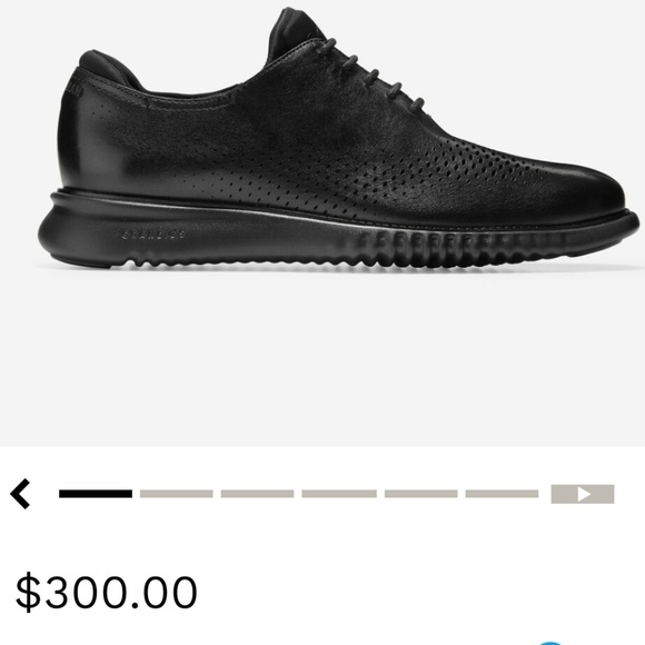 cole haan zerogrand laser wingtip